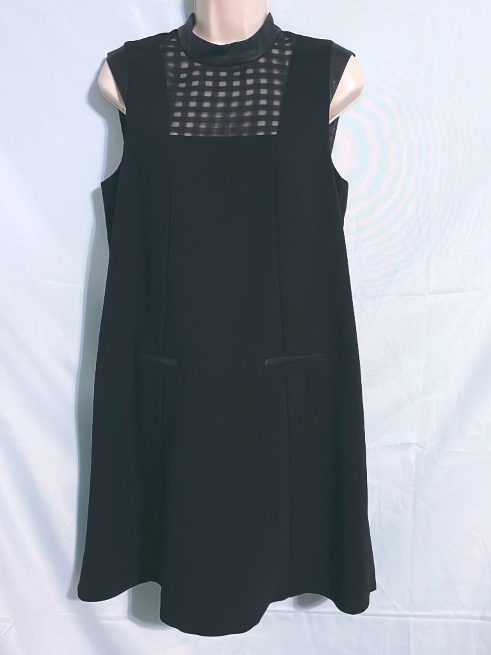 BCBGeneration Black Sleeveless Dress Size M